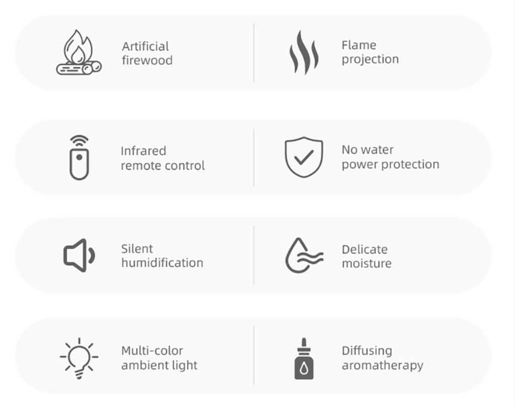 Difusor Efecto Chimenea - Ambiente cálido y acogedor